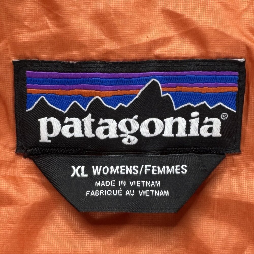 Patagonia Nano Puff Insulated Hoody Women’s XL Burgundy 84227 Quilted Gorpcore - Picture 3 of 12